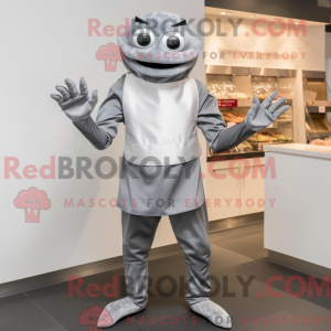 Maskottchenkostüm Silver...