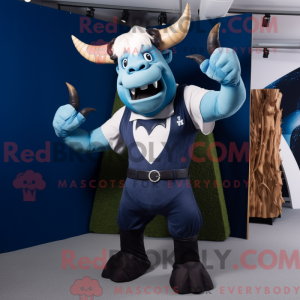 Navy Minotaur maskot...