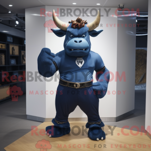 Navy Minotaur mascot...