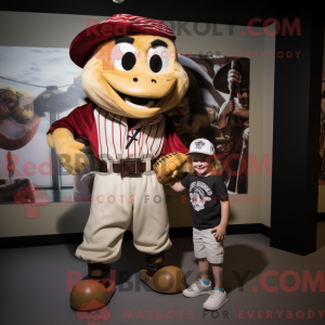 Creme Pirate maskot kostume...