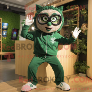 Mascotte de contorsionniste...