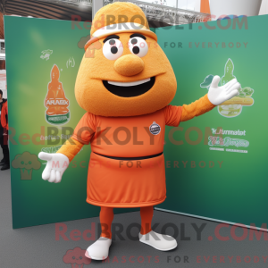 Orange Falafel maskot...