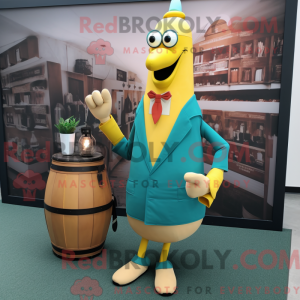 Teal Bottle Of Mustard...