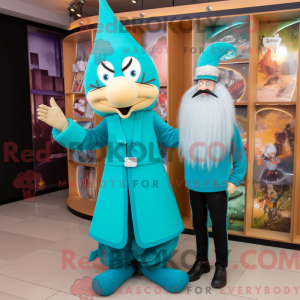 Disfraz de mascota Teal...
