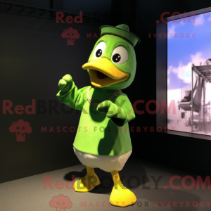 Costume de mascotte d oies...
