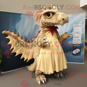 Tan Spinosaurus máscara...