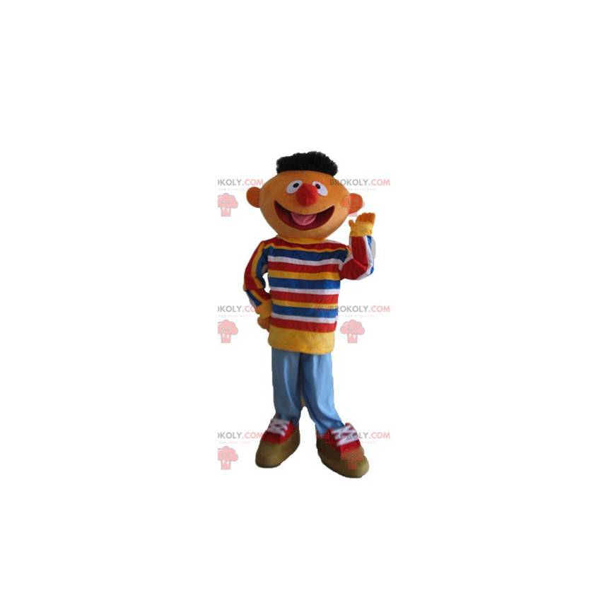 Maskottchen Ernest berühmte Sesamstraße Marionette - Maskottchen Ernest berühmte Sesamstraße Marionette -