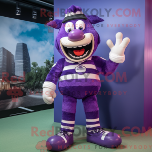 Postava maskota Purple...