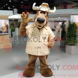 Máscara Beige Moose com...