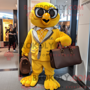 Máscara de Yellow Hawk com...
