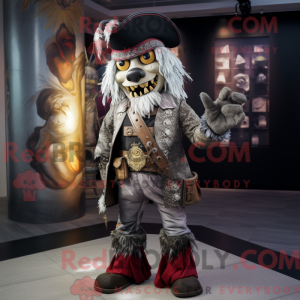Silver Pirate mascot...