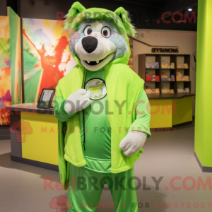 Disfraz de mascota Lime...