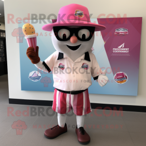 Pink Ice Cream mascotte...