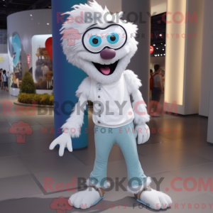 Hvid Momentum maskot...