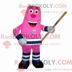 Maskottchenkostüm Rosa...