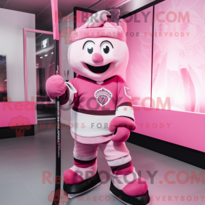 Pink Ice Hockey Stick...