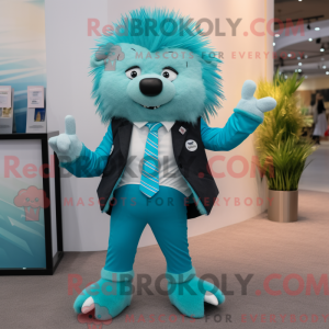 Cyaan Porcupine...