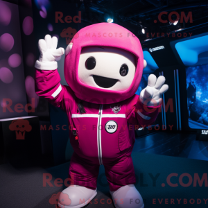 Disfraz de mascota Magenta...