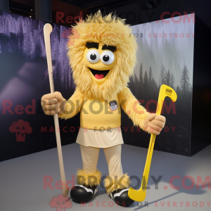 Gold Ice Hockey Stick...