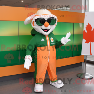 Peach Irish Flag...