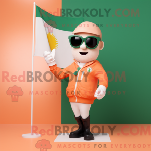 Maskotdraktfigurowa flaga...