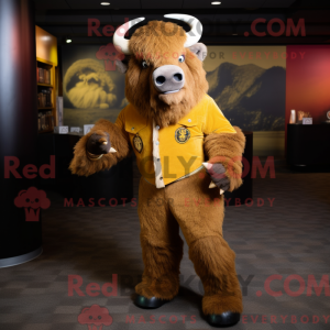 Máscara Gold Bison com...