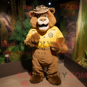 Máscara Gold Bison com...