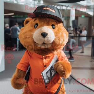 Rust Guinea Pig mascot...