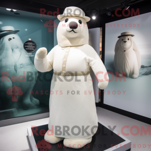 Figura de máscara de foca...