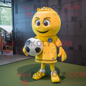 Geel voetbal...