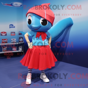 Red Blue Whale...