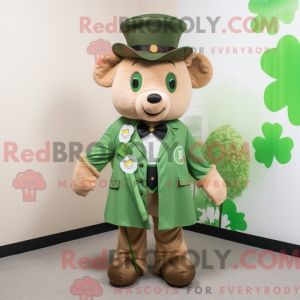 Tan Four Leaf Clover...