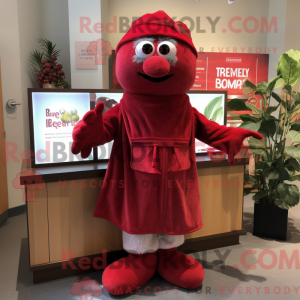 Red Raspberry mascot...