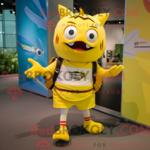 Personnage mascotte de thon...