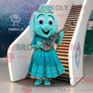 Máscara de harpa celta...