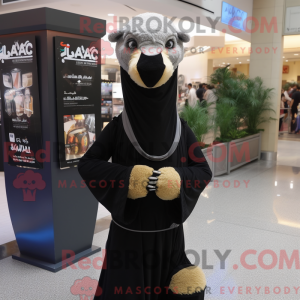 Black Camel maskot kostyme...