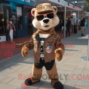 Disfraz de mascota Brown...