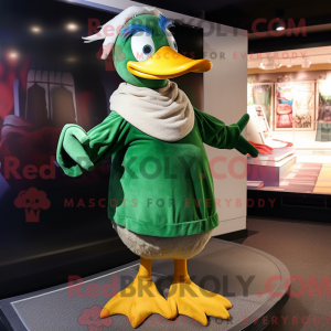 Figura de máscara de pato...