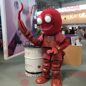 Maroon Lobster Bisque...