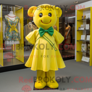 Gul Celtic Cross maskot...
