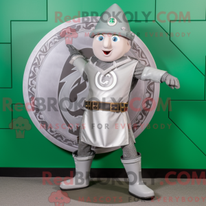 Sølv Celtic Shield maskot...