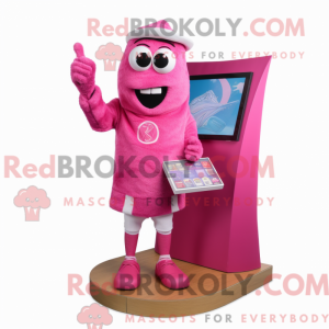 Disfraz de mascota de Pink...