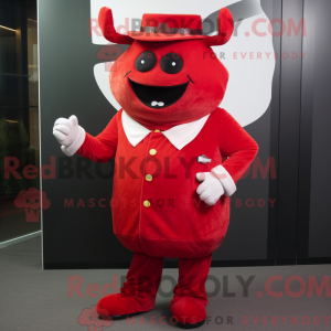 Red Steak maskot...