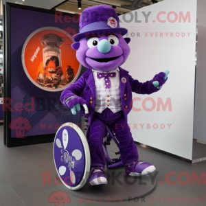 Mascotte de monocycliste...