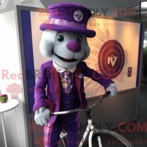Mascotte de monocycliste...