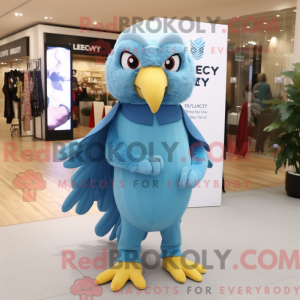 Postava maskota Sky Blue...