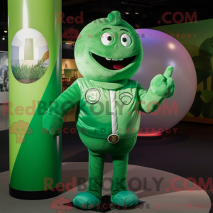 Green Human Cannon Ball...