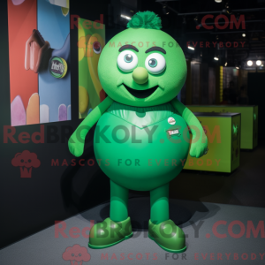 Maskotkowa maska Green...