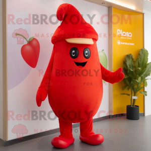 Red Mango mascotte kostuum...