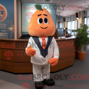 Peach Attorney mascot...